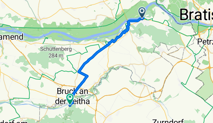 Hainburg an der Donau - Bruck an der Leitha