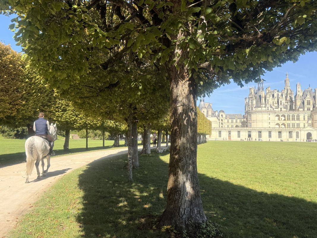 Um Schloss Chambord herum
