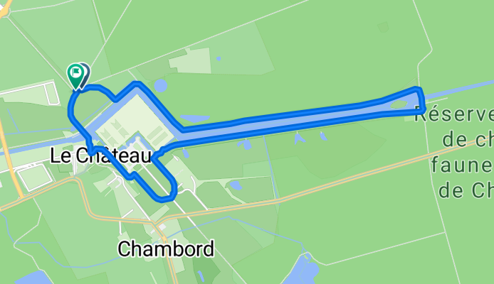 Um Schloss Chambord herum