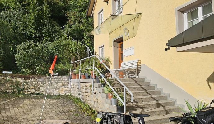 Foto 2 del percorso Bikemap "Mit E-Bike und Anhänger und Daisy zur Tierärztin. Chippen und impfen." Foto 2 del percorso Bikemap "Mit E-Bike und Anhänger und Daisy zur Tierärztin. Chippen und impfen."