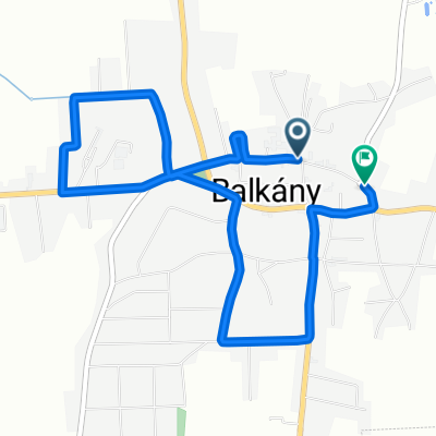 Benedek utca, Balkány - Benedek utca, Balkány