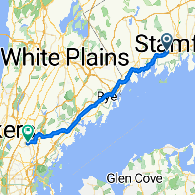 Old Kings Hwy, Old Greenwich to Cottage Ave, Mount Vernon