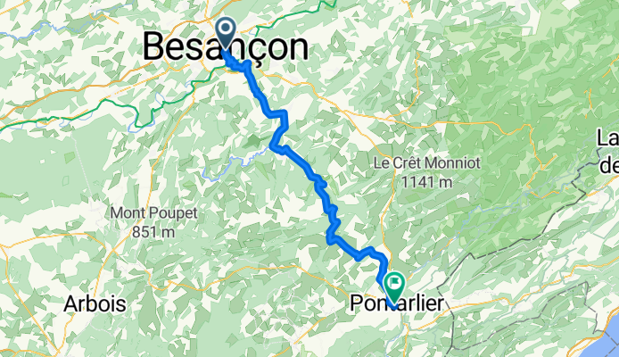 Rue de la République naar Rue du Docteur Grenier