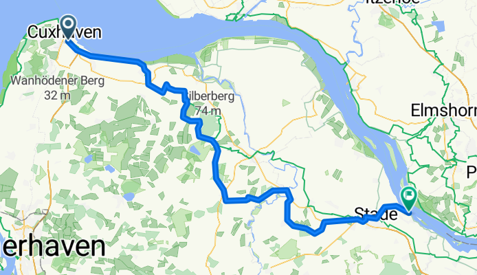 Von Cuxhaven bis Hollern-Twielenfleth