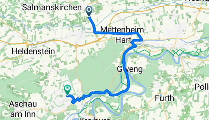 St 2091, Ampfing nach Stadtplatz, Waldkraiburg