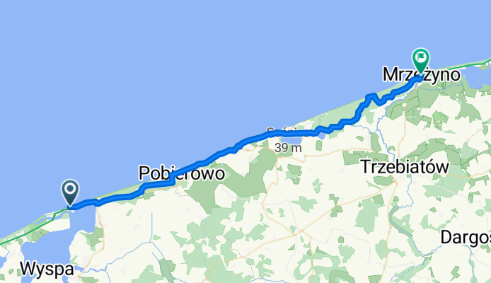 Dziwnów - Mrzeżyno