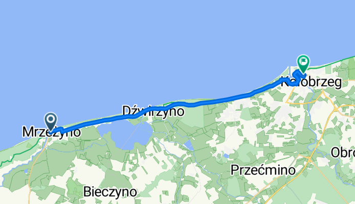 Mrzeżyno - Kołobrzeg
