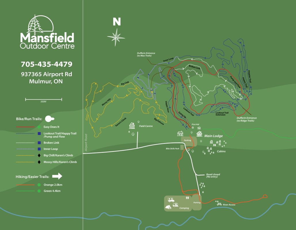 Red Trail with kids - Mansfield Outdoor Center