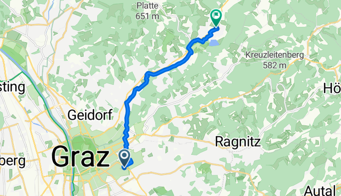 Route in Graz
