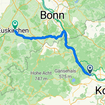 Hochstraße nach Thermenallee