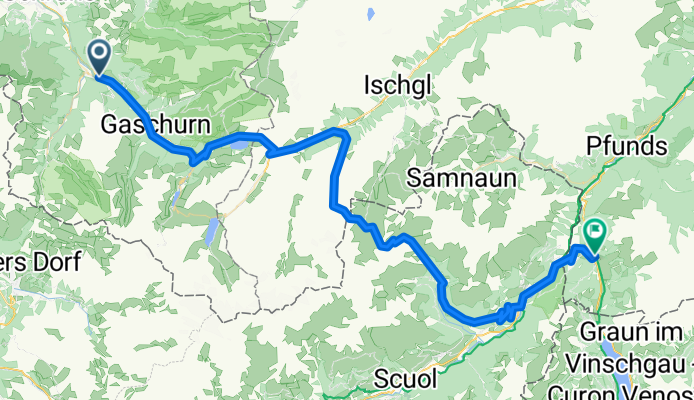 Von Bludenz bis Nauders