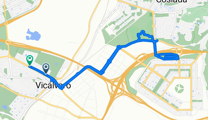 De Calle de Villablanca a Calle de Villablanca