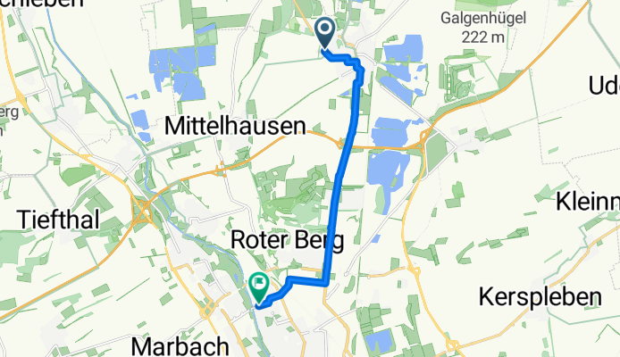 Vor den Salzwiesen, Erfurt nach Vilniuser Straße, Erfurt