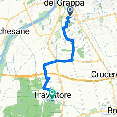 Viale XI Febbraio, Bassano del Grappa a Via Molino, Rosà