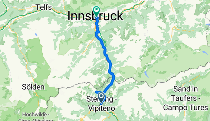 From Sterzing to Innsbruck