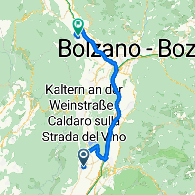 Sonngart nach Tramin