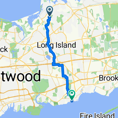 Circle Rd, Stony Brook to Paulanna Ave, Bayport