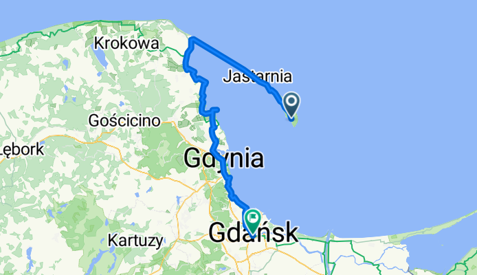 Hel - Rozewie - Gdańsk