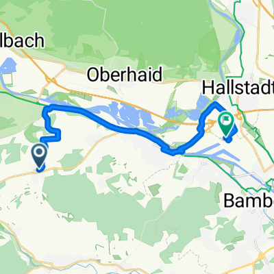 Ringstraße, Bischberg nach Heganger, Hallstadt