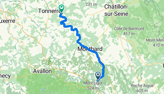 Semur-en-Auxois - Tanlay