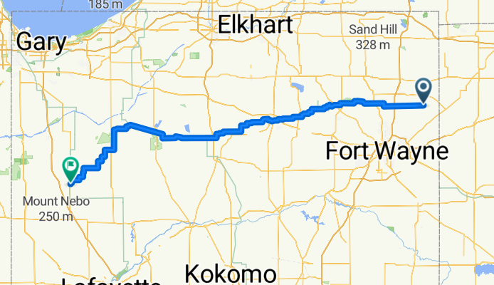 From Saint Joe to Rensselaer