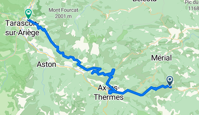 Ax-les-Thermes - Mercus-Garrabet
