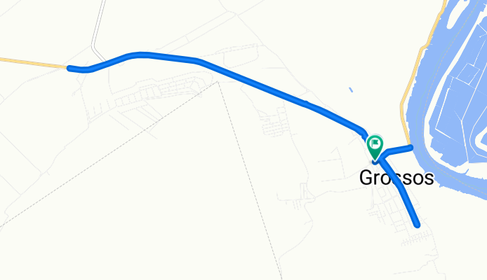 Rua Antônio Amancio Mendonça, Grossos a Rua Miguel Erasmo, Grossos