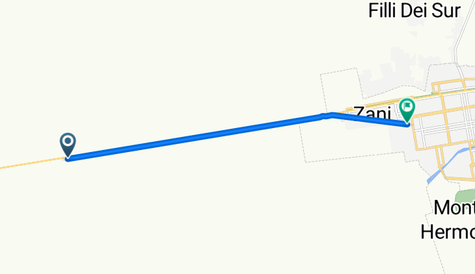 Ruta a Ejercito Argentino