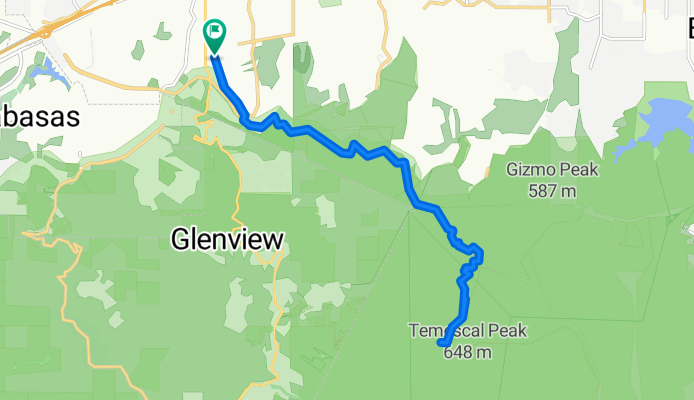 Don Pio Dr, Los Angeles to Don Pio Dr, Los Angeles