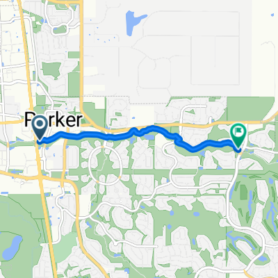 South Parker Road to Canterberry Parkway