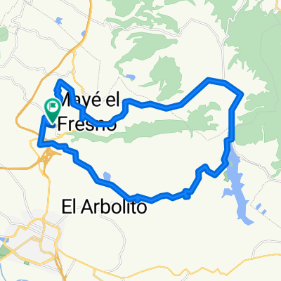 Route el arenal por el salto