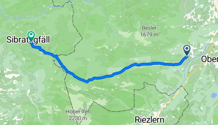 Von Oberstdorf bis Sibratsgfäll