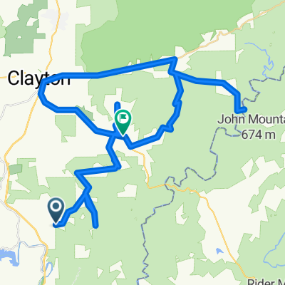 Lilac Ln, Tiger to Blue Mountain Ln, Clayton