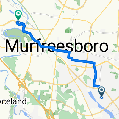 Fern Dr, Murfreesboro to Medical Center Pkwy, Murfreesboro
