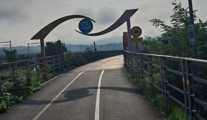 Foto 1 der Bikemap-Route "2025.9.16 삼봉리-양수리 라이딩"