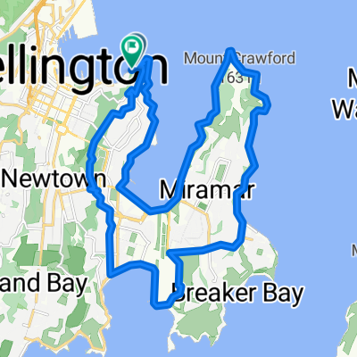Oriental Pde, Wellington to Oriental Pde, Wellington