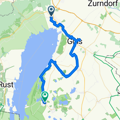 Route zu Pension Zur Sonne