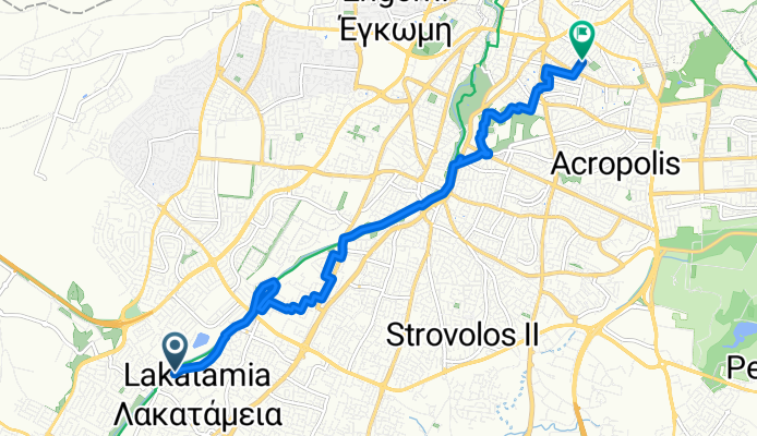 From Lakatamia to Nicosia