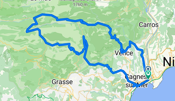 fatto_118_1975_patrikfroment_st laurent du var, vence, col de vence, greolieres, thorenc, col du castellaras, col de la sine, col de lecre, Caussols...