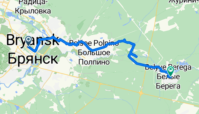 Брянск - Партизанка - Белые Берега