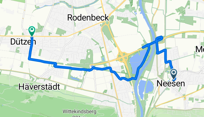 Meißener Straße, Porta Westfalica nach Lübbecker Straße, Minden