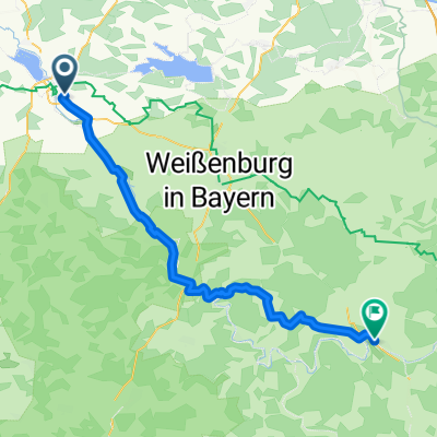 Frankenmuther Straße, Gunzenhausen nach Bahnhofplatz, Eichstätt