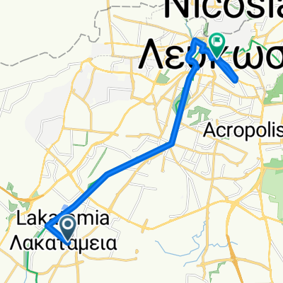 From Lakatamia to Nicosia