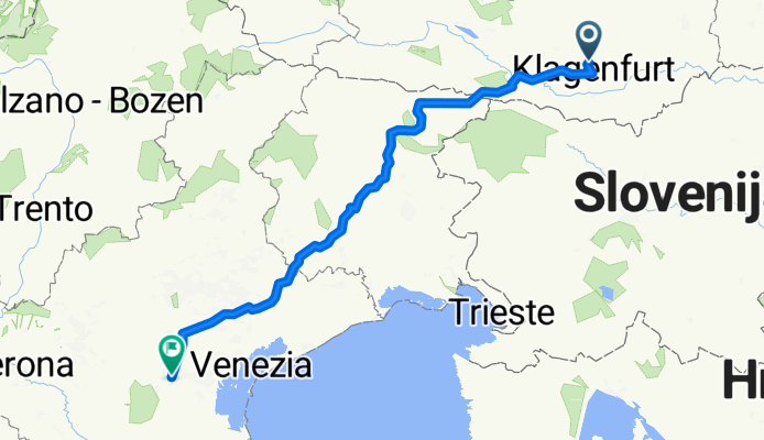 Klagenfurt - Casarsa della Delizia