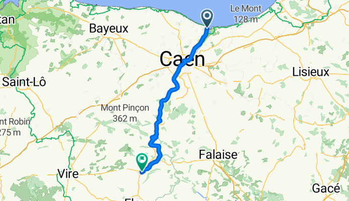 Ouistreham - Condé-sur-Noireau