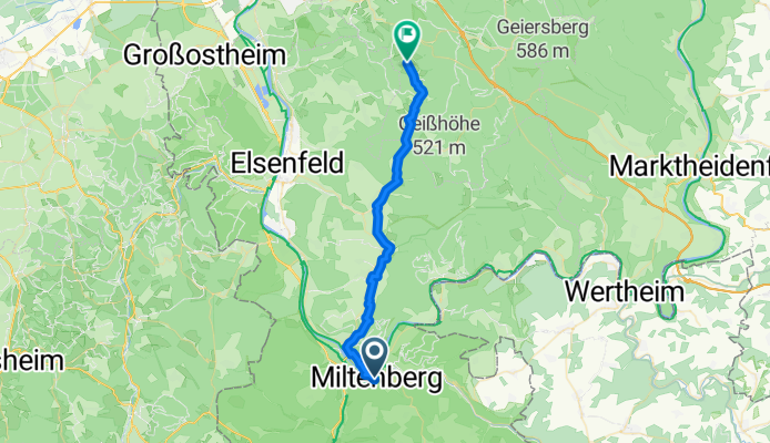 Miltenberg nach Mespelbrunn