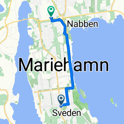 Lekgränd, Mariehamn to Doktorsvägen, Mariehamn