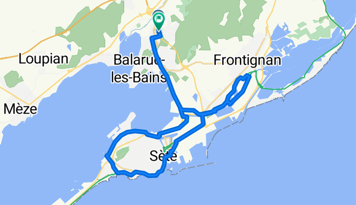 Chemin du Colombet, Balaruc-le-Vieux à Chemin du Colombet, Balaruc-le-Vieux