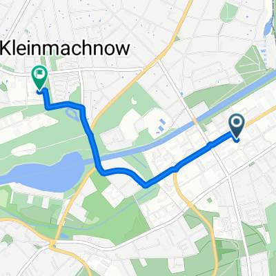 Potsdamer Straße, Teltow nach Adolf-Grimme-Ring, Kleinmachnow