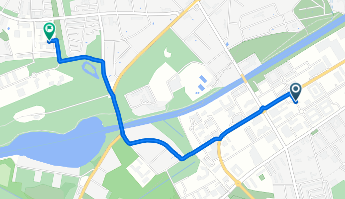 Potsdamer Straße, Teltow nach Adolf-Grimme-Ring, Kleinmachnow